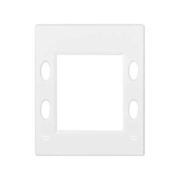 Tapa para reloj despertador, cronotermostato, interruptor horario digitales con display blanco simon 82 centralizaciones