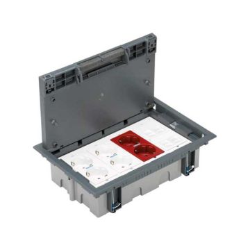 Kit suelo pavimento sai 4 mod.+ 4rj45 un