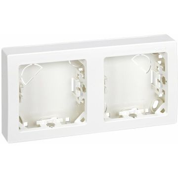 Marco 2 elementos horizontal (blanco)