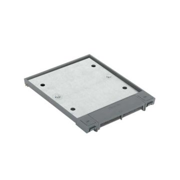 Tapa abatible caja suelo sf 3mód gris
