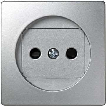 Tapa base bipolar aluminio con obturador