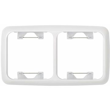 Marco para 2 elementos blanco s31