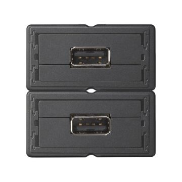 Conector 2xusb 2.0 tipo a hembra