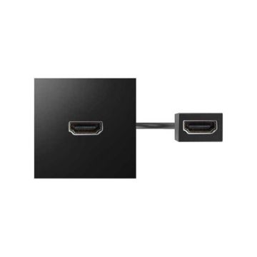 Placa con conector+lat. hdmi, h/h, ng