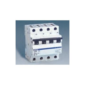 Interruptor magnetotérmico simon 68 4p curva-c 25a 6ka