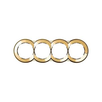 Placa simon 88 con 4 elementos 100x313mm 0 oro 24k