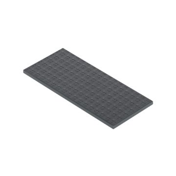 Tapa emb.caja suelo regulable 1 mód. gr.