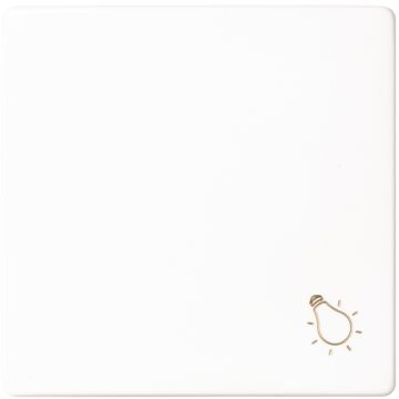 Tecla individual pulsador con luz