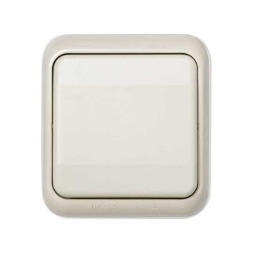 Interruptor-conmutador 10ax 250v ip54 84x92mm para cajas de empotrar universal beige simon 44