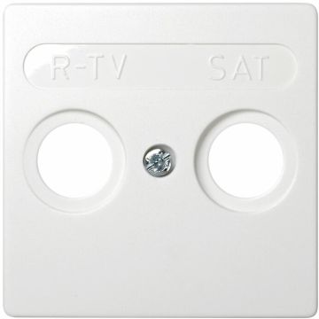 Tapa r-tv-sat (blanco)