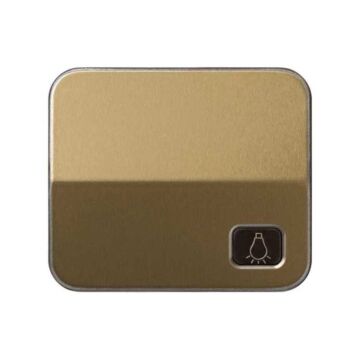 Tecla individual con grabado luz para pulsador bronce simon 75