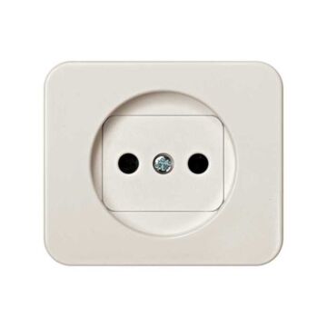 Tapa para enchufe bipolar con dispositivo de seguridad marfil simon 75