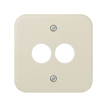 Tapa para toma de altavoz estéreo marfil simon 31