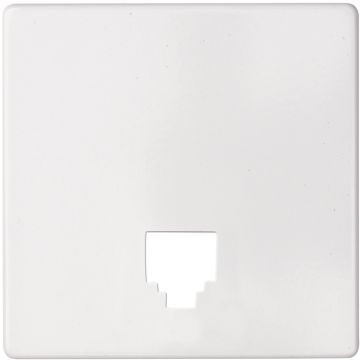 Placa para tomas telefónicas rj11 y rj12