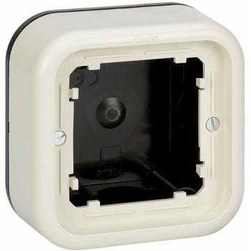 Caja superficie baja 1 elem. marfil s31