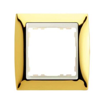 Marco para 1 elemento oro interior marfil simon 82