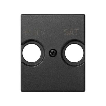 Tapa para toma r-tv+sat grafito simon 82 centralizaciones