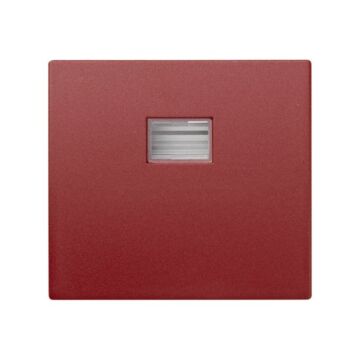 Tecla individual con visor rojo simon 44 aqua