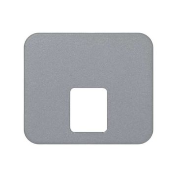 Placa simon 75 para toma teléfono 0 gris