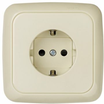 Base schuko monobloc emb.tornillo s31