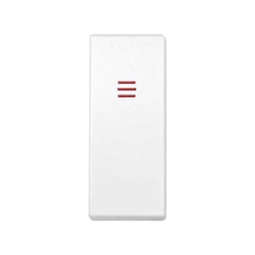 Tecla módulo estrecho con visor blanco simon 82 centralizaciones