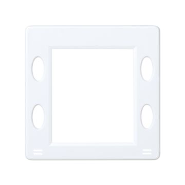Tapa reloj simon 27 cronotermostato horario blanco nieve