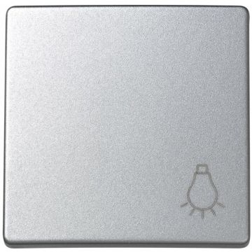 Tecla pulsador luz (aluminio)
