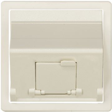 Placa v&d inclinada cg para 1 rj45