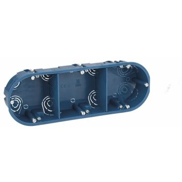 Caja empotrar 3 elementos tabique hueco