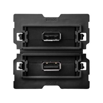 Conector 2 usb 2.0 a hembra 2m