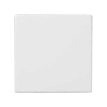 Placa ciega 45x45 mm blanco
