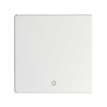 Adaptador simon 82 con tecla simple on/off para rf blanco