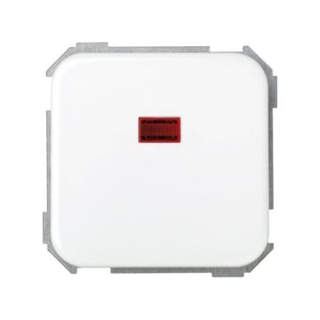 Interruptor unipolar 10 ax 250v~ con piloto incorporado y sistema de embornamiento rápido blanco simon 31