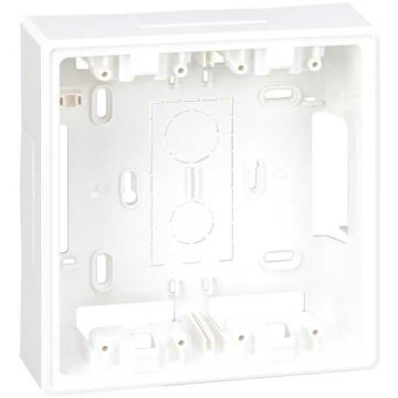 Base caja pared superficie kit 2 mod.bl