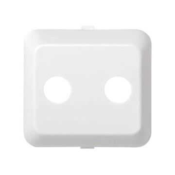 Tapa para toma r-tv blanco nieve simon 73