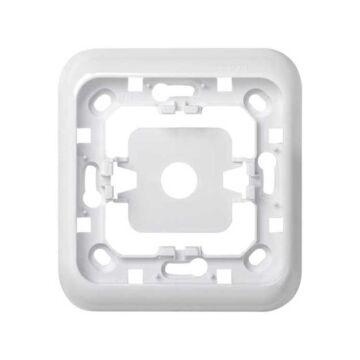 Marco para 1 elemento 82x89mm blanco nieve simon 73