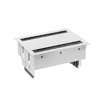 Kitempdobleapert,4 schuko, 4 huecos, bl