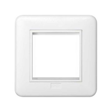 Marco y bastidor caja pared 1 elem. bl
