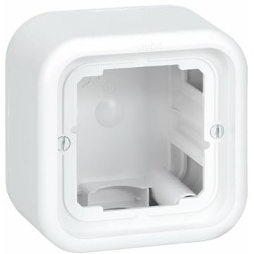 Caja superficie alta 1 elem. blanco s31
