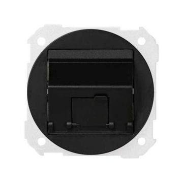 Placa v&d inclinada cg para 1 rj45