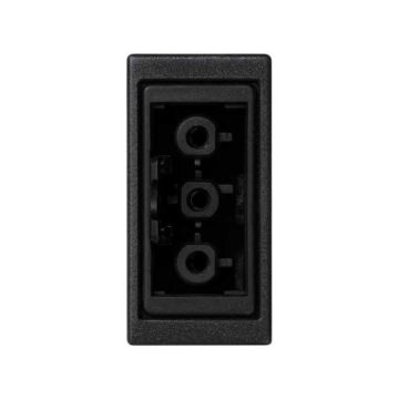 Placa k45 + 1 con.ráp. hembra 3 polos gr
