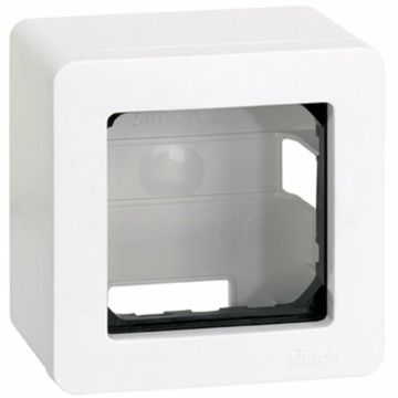 Caja superficie 2 mód. blanco s27 play
