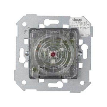 Auxiliar tacto con luminoso azul