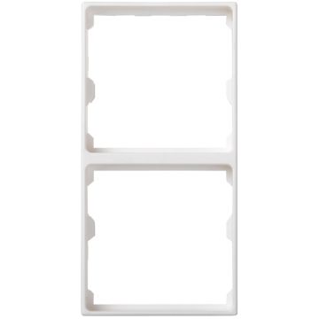 Placa adaptadora doble para sol.s27 bl.