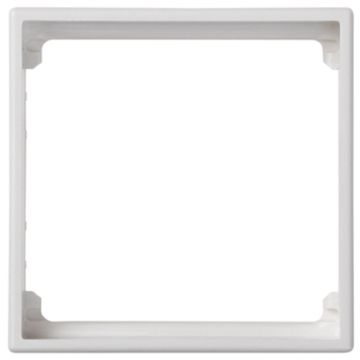 Placa adaptadora indiv.para sol.s27 bl.