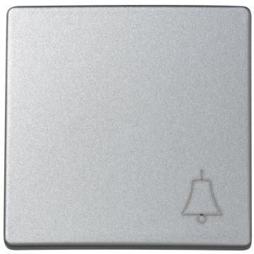 Tecla pulsador campana (aluminio)