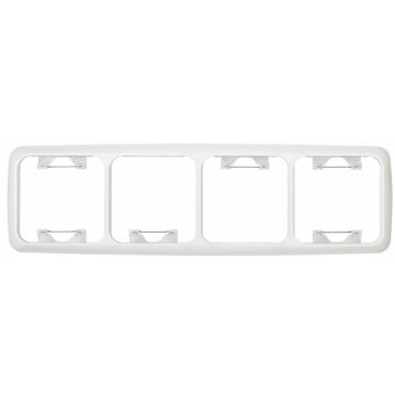 Marco para 4 elementos blanco s31