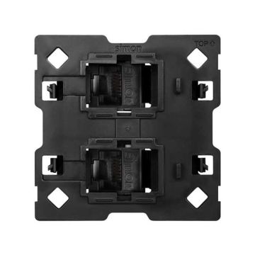 Adaptador para 2 conectores rj45 2m
