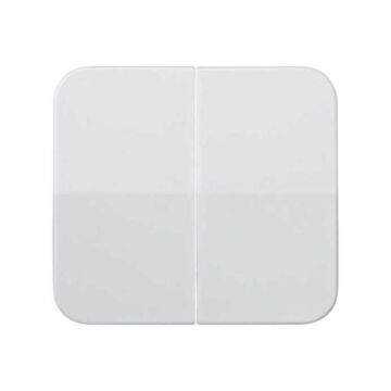 Tecla para grupo de 2 interruptores blanco nieve simon 73