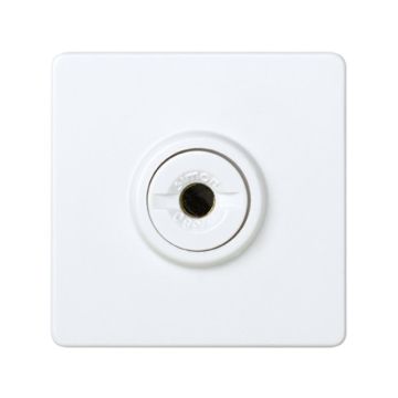 Portafusible simon 27 play para fusible 16a 380v blanco nieve